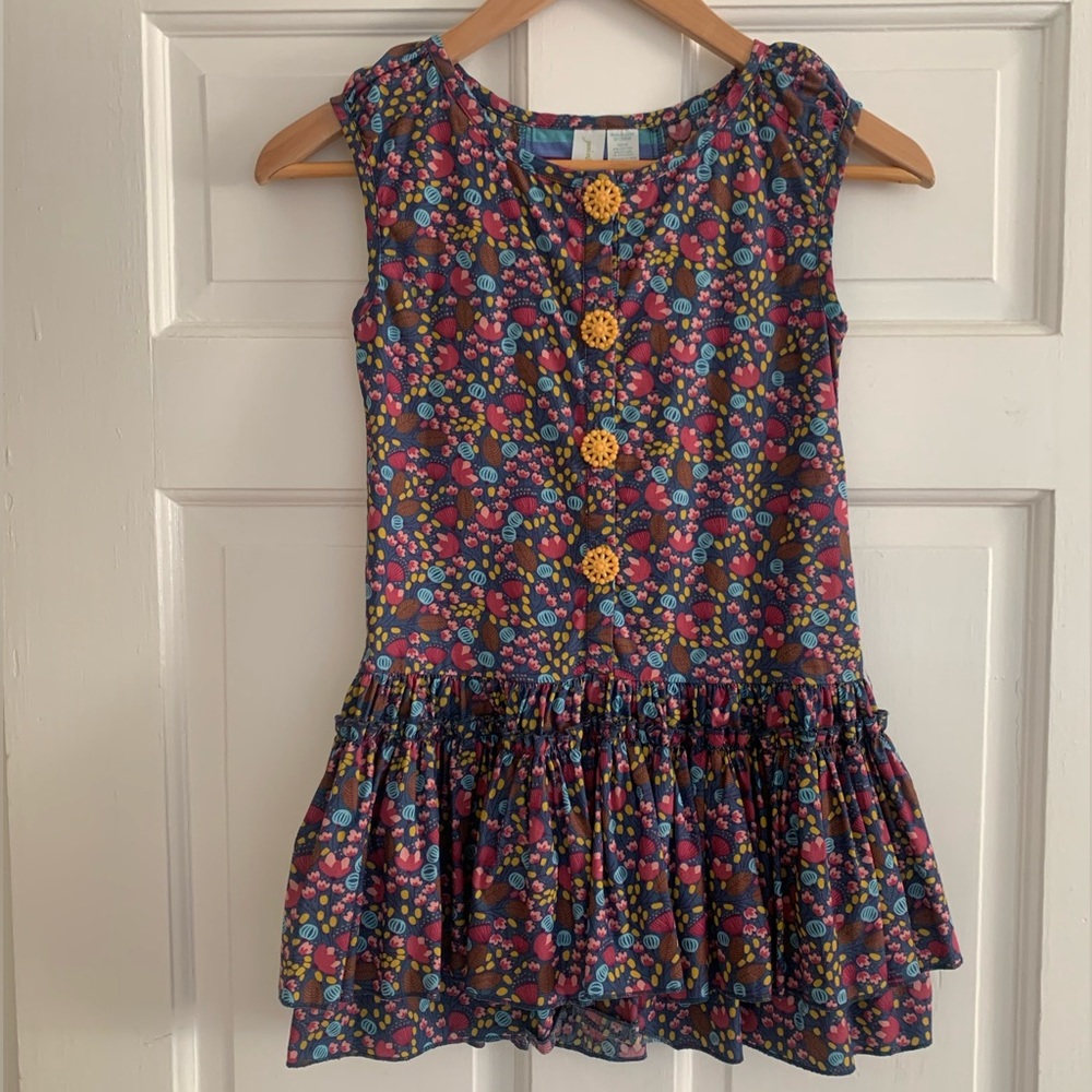 Matilda Jane Floral Tunic Top Girls Size 8